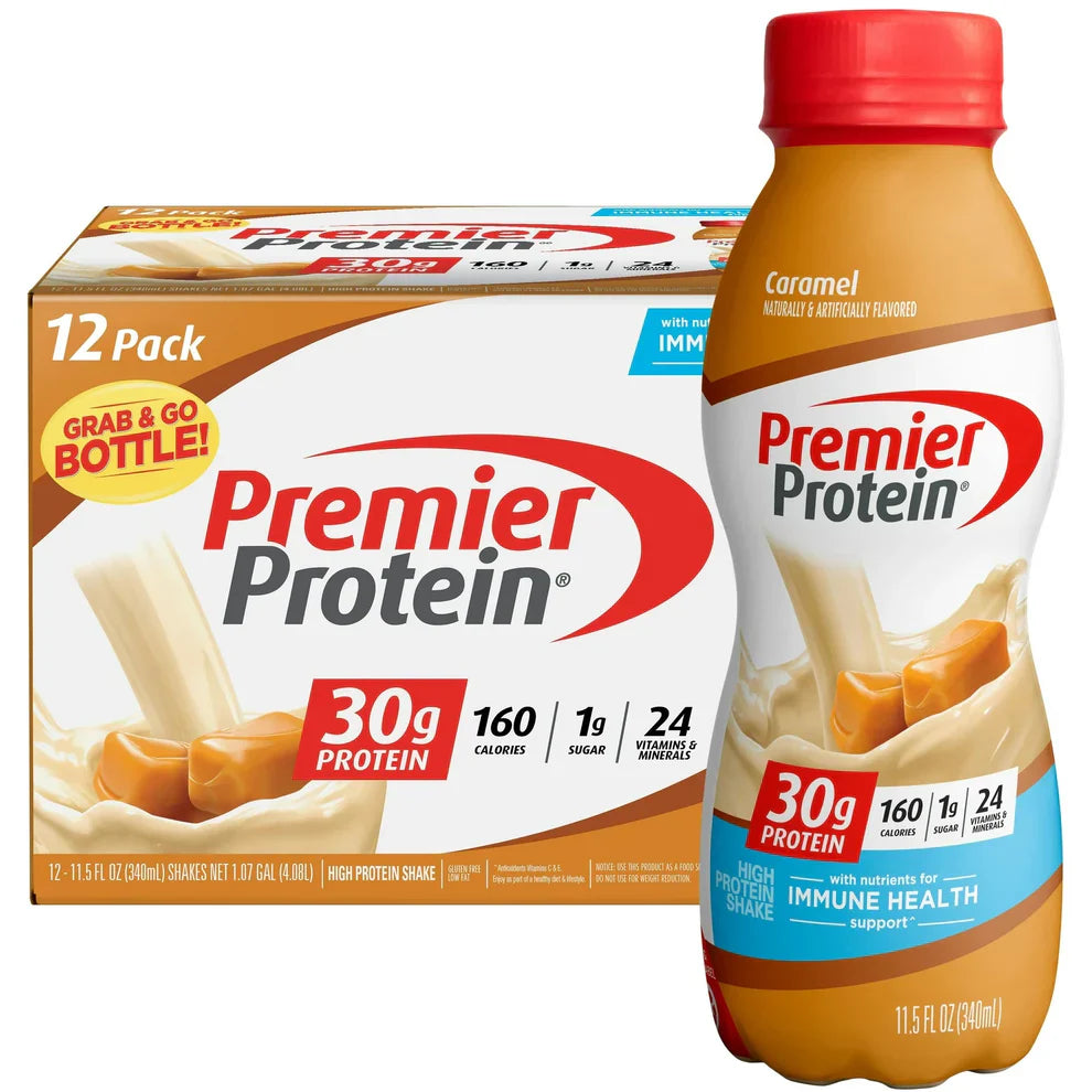Premier Protein Shake: 30g Protein, 1g Sugar, 12-Pack