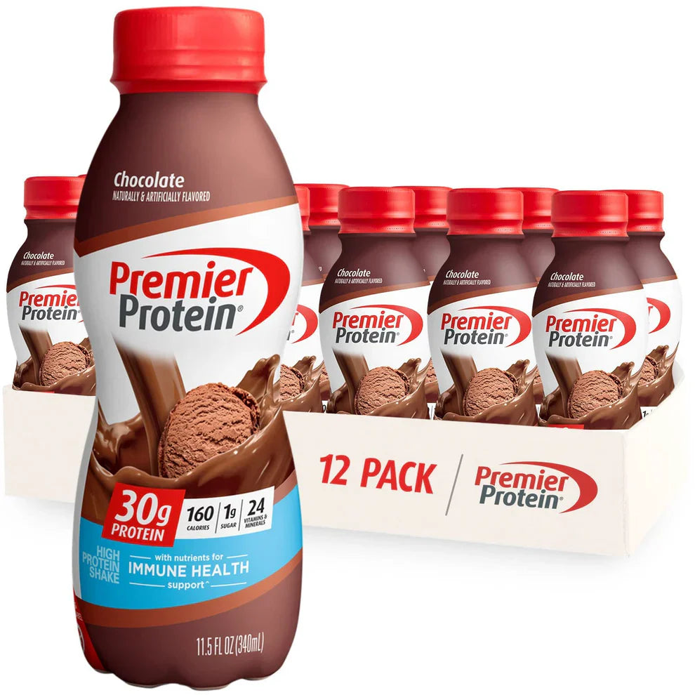 Premier Protein Shake: 30g Protein, 1g Sugar, 12-Pack