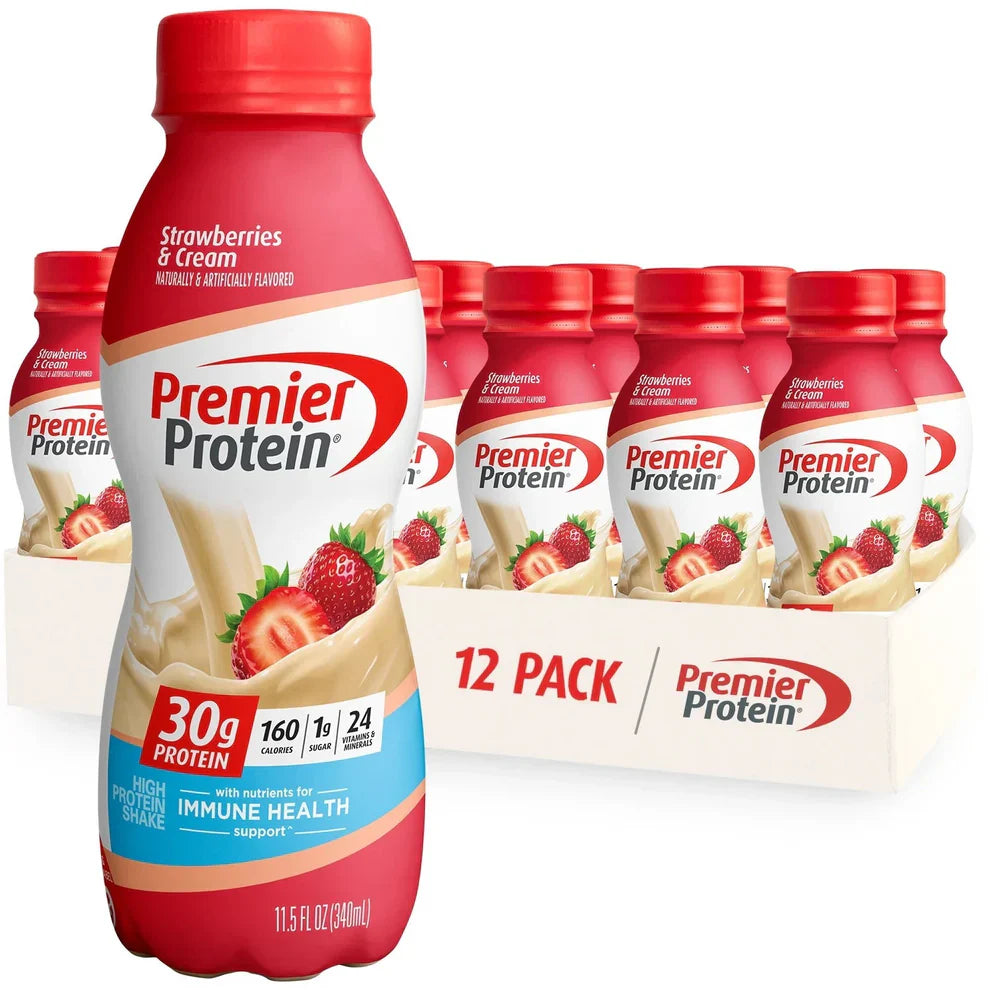 Premier Protein Shake: 30g Protein, 1g Sugar, 12-Pack