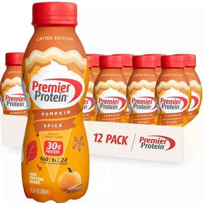 Premier Protein Shake: 30g Protein, 1g Sugar, 12-Pack