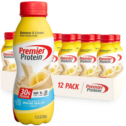 Premier Protein Shake: 30g Protein, 1g Sugar, 12-Pack