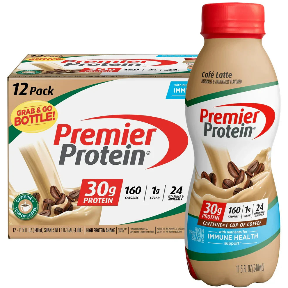 Premier Protein Shake: 30g Protein, 1g Sugar, 12-Pack