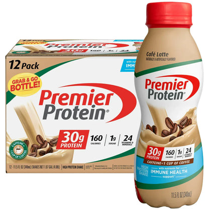 Premier Protein Shake: 30g Protein, 1g Sugar, 12-Pack