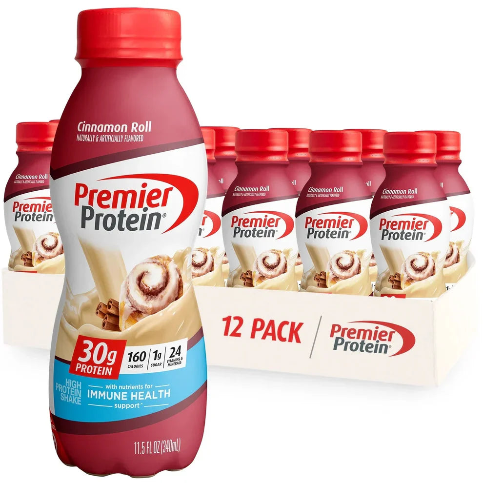 Premier Protein Shake: 30g Protein, 1g Sugar, 12-Pack