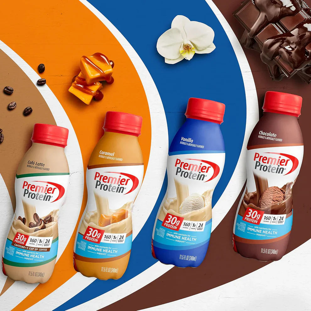 Premier Protein Shake: 30g Protein, 1g Sugar, 12-Pack
